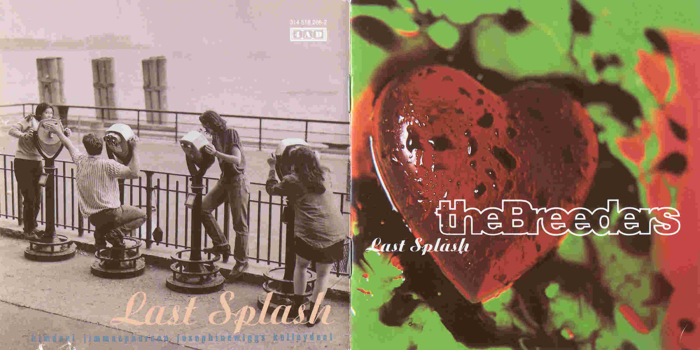 The Breeders  Last Splash : Front